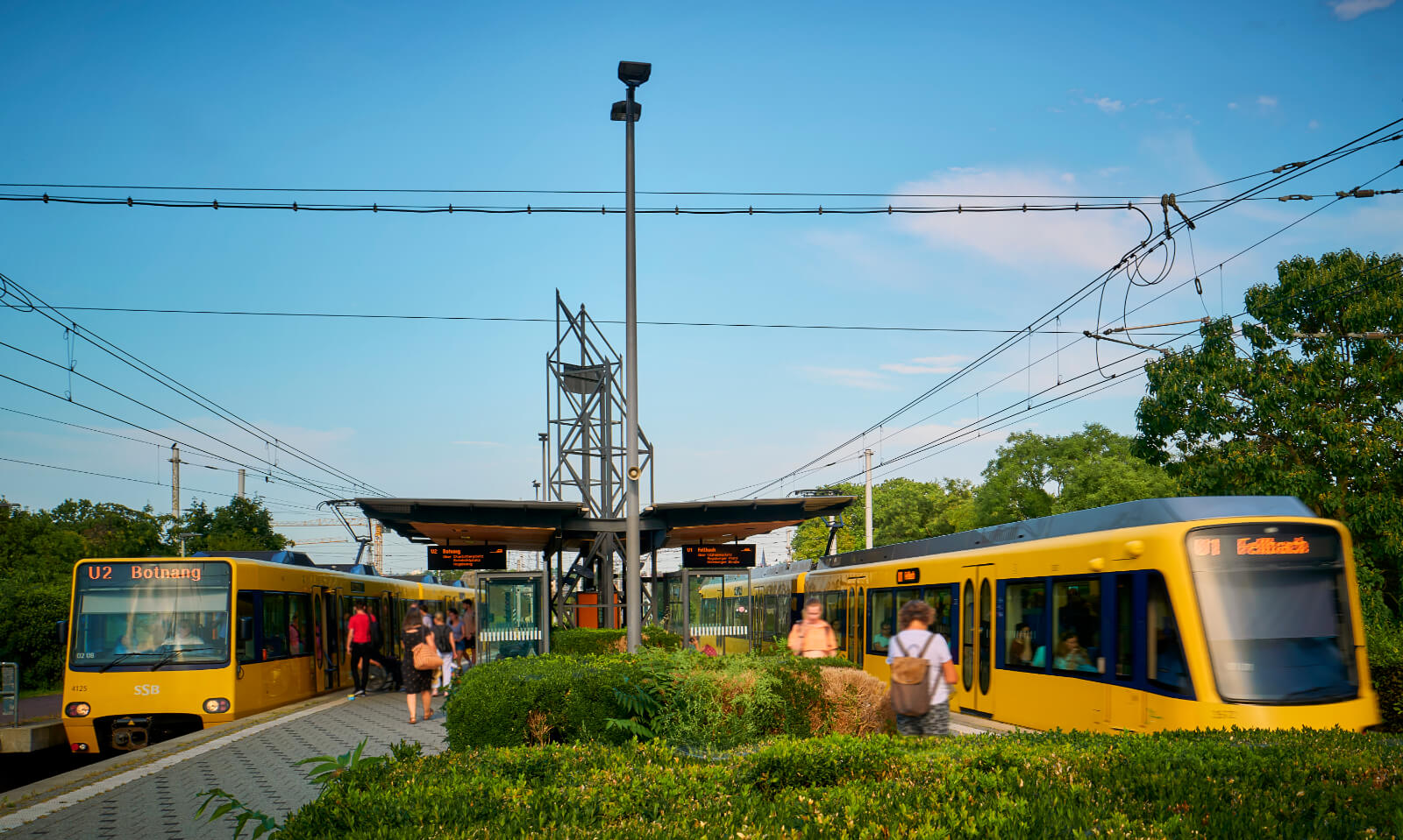 Straßenbahnhaltestelle